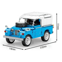 Thumbnail for Building Blocks MOC Vintage WW2 Off - Road Car Bricks Toys 705808 - 1