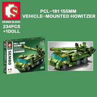 Thumbnail for Building Blocks MOC WW2 Military Type 88 Main Battle Tank Bricks Toys Construction Set Toys - 4