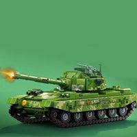 Thumbnail for Building Blocks MOC WW2 Military Type 88 Main Battle Tank Bricks Toys Construction Set Toys - 1