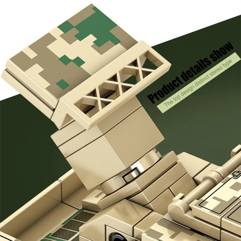Building Blocks Modern Military HQ - 17 Air Defense Missile Bricks Toy - 7
