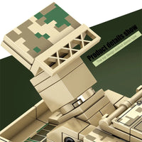 Thumbnail for Building Blocks Modern Military HQ-17 Air Defense Missile Bricks Toy Construction Set Toys - 7