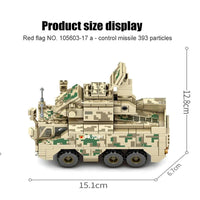 Thumbnail for Building Blocks Modern Military HQ - 17 Air Defense Missile Bricks Toy - 4