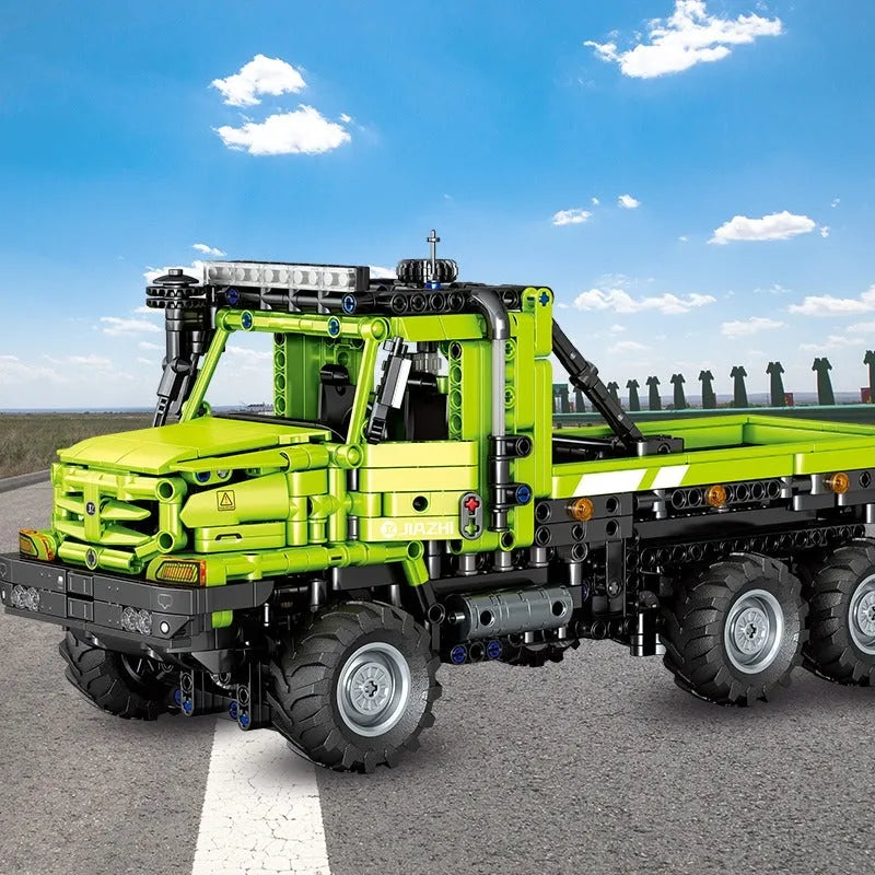 AWD Heavy Duty Engineering Truck Building Blocks Toys
