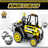 Thumbnail for Building Blocks Tech MOC City Drilling Truck Machine Bricks Toys 7012000 - 2
