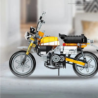 Thumbnail for Building Blocks Tech MOC Classic Honda Monkey Motorcycle Bricks Toy Construction Set Toys - 4