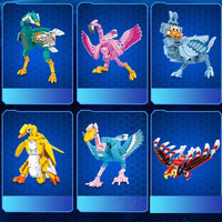 Thumbnail for Building Blocks Transformation Flying Birds Robot Sky Knight Bricks Toys Construction Set Toys - 6