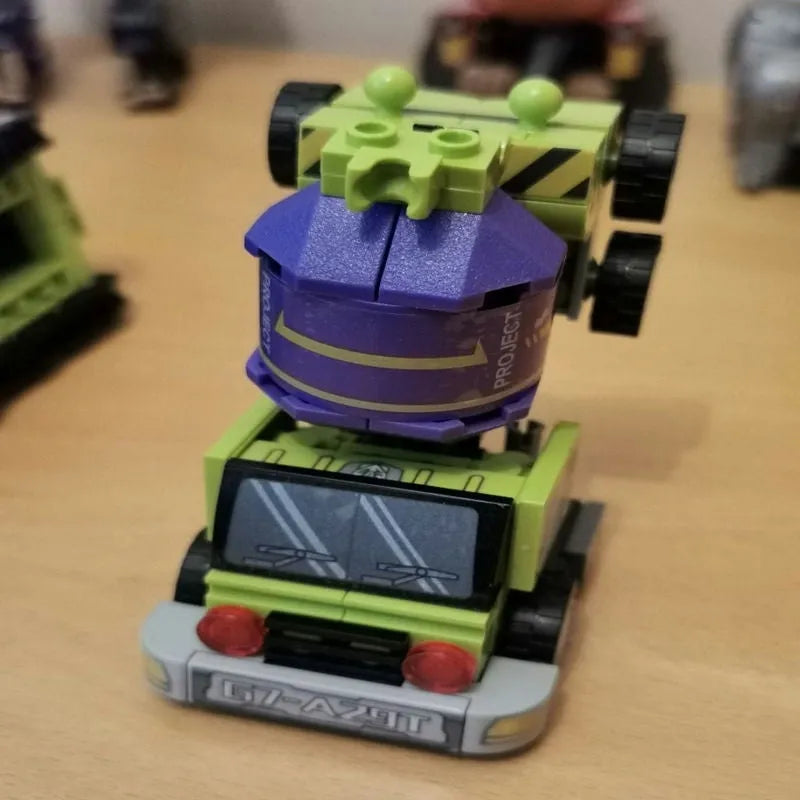 Building Blocks Transformers Mecha Robot Engineering Vehicle Bricks Toy - 10