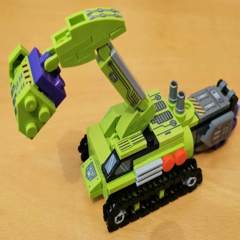 Building Blocks Transformers Mecha Robot Engineering Vehicle Bricks Toy - 12