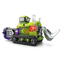 Thumbnail for Building Blocks Transformers Mecha Robot Engineering Vehicle Bricks Toy - 7