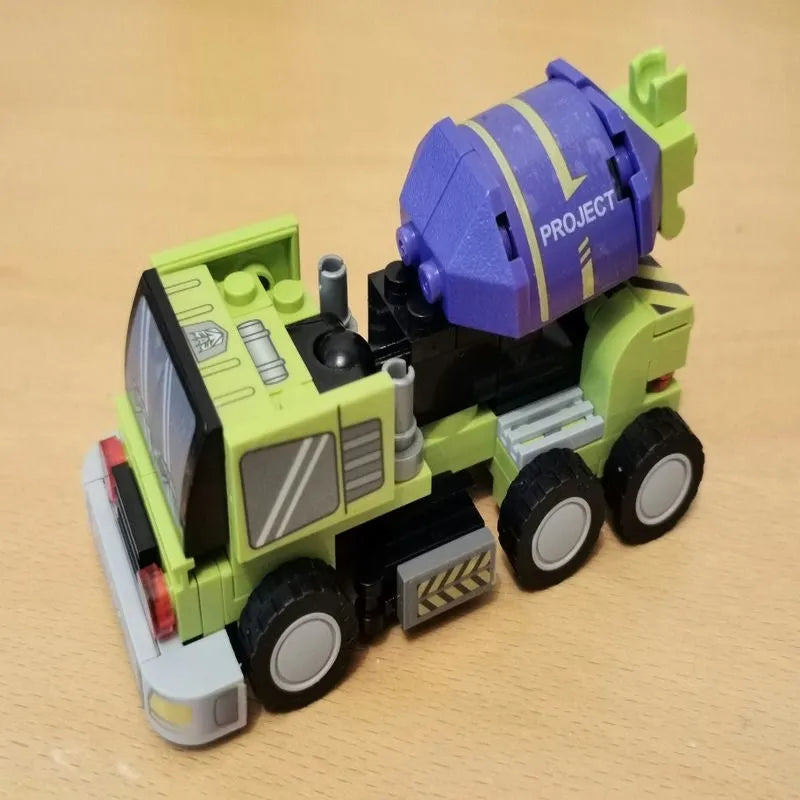 Building Blocks Transformers Mecha Robot Engineering Vehicle Bricks Toy - 11