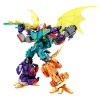 Thumbnail for Building Blocks Transforming Mecha Animal Robot Warrior Bricks Toys - 3