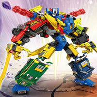 Thumbnail for Building Blocks Transforming Super Commander Car Robot Bricks Kids Toys - 4