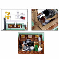 Thumbnail for Building Blocks Creator Expert Fisherman Fishing Boat Bricks Toys - 4