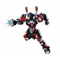 Thumbnail for Building Blocks Dark Wanderer Transformed Mech Robot Warrior Bricks Toy - 5