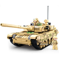 Thumbnail for Building Blocks Military MOC 99A MBT Main Battle Tank Kids Bricks Toys - 1