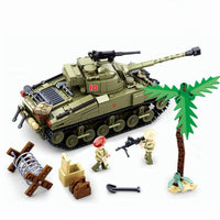 Thumbnail for Building Blocks Military MOC WW2 Army Battle Of El Alamein Bricks Toy - 4