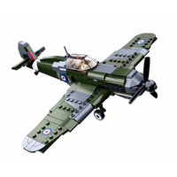 Thumbnail for Building Blocks Military WW2 German Bomber Aircraft Bricks Toys - 5