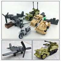 Thumbnail for Building Blocks Military WW2 North African Campaign Battle Bricks Toy - 5