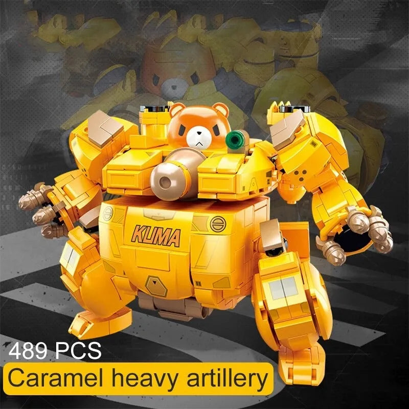 Building Blocks MOC Expert Heavy Artillery Mecha Robot Warrior Bricks Toy Construction Set Toys - 2