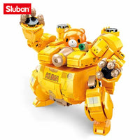 Thumbnail for Building Blocks MOC Expert Heavy Artillery Mecha Robot Warrior Bricks Toy Construction Set Toys - 4