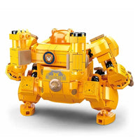 Thumbnail for Building Blocks MOC Expert Heavy Artillery Mecha Robot Warrior Bricks Toy - 5