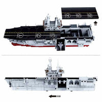 Thumbnail for Building Blocks MOC Military 075 Amphibious Attack War Ship Bricks Toy - 4