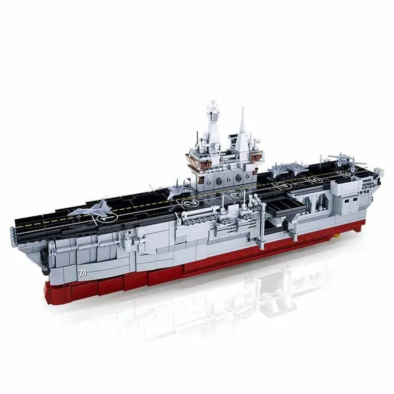 Building Blocks MOC Military 075 Amphibious Attack War Ship Bricks Toy - 6
