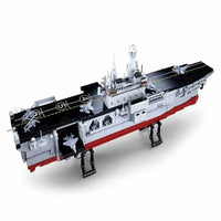 Thumbnail for Building Blocks MOC Military 075 Amphibious Attack War Ship Bricks Toy - 3