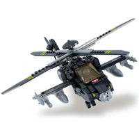 Thumbnail for Building Blocks MOC Military Armed US Attack Helicopter Bricks Toy - 1