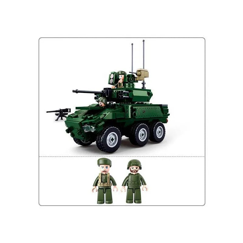 Building Blocks MOC Military EBRC Infantry Combat Vehicle Bricks Toys Construction Set Toys - 4