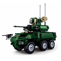 Thumbnail for Building Blocks MOC Military EBRC Infantry Combat Vehicle Bricks Toys - 1