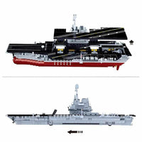 Thumbnail for Building Blocks MOC Military Navy 002 Aircraft Carrier Bricks Toys Construction Set Toys - 4
