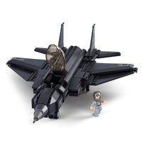 Thumbnail for Building Blocks MOC Military Stealth Fighter Jet F - 35 Aircraft Bricks Toys - 3