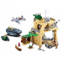 Thumbnail for Building Blocks MOC Military WW2 Battle Of Iwo Jima Army Bricks Toy - 5