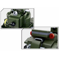 Thumbnail for Building Blocks MOC Military WW2 BT7 Fast Tank Bricks Toys Construction Set Toys - 5