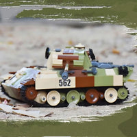 Thumbnail for Building Blocks MOC Military WW2 Panther G Medium Tank Bricks Toys Construction Set Toys - 2