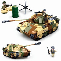 Thumbnail for Building Blocks MOC Military WW2 Panther G Medium Tank Bricks Toys - 1