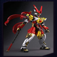 Thumbnail for Building Blocks Monkey King Mecha Robot Cyber Wukong Bricks Toys - 6