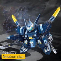 Thumbnail for Building Blocks Movie Neutron Star Mecha Robot Warrior Bricks Toy - 2