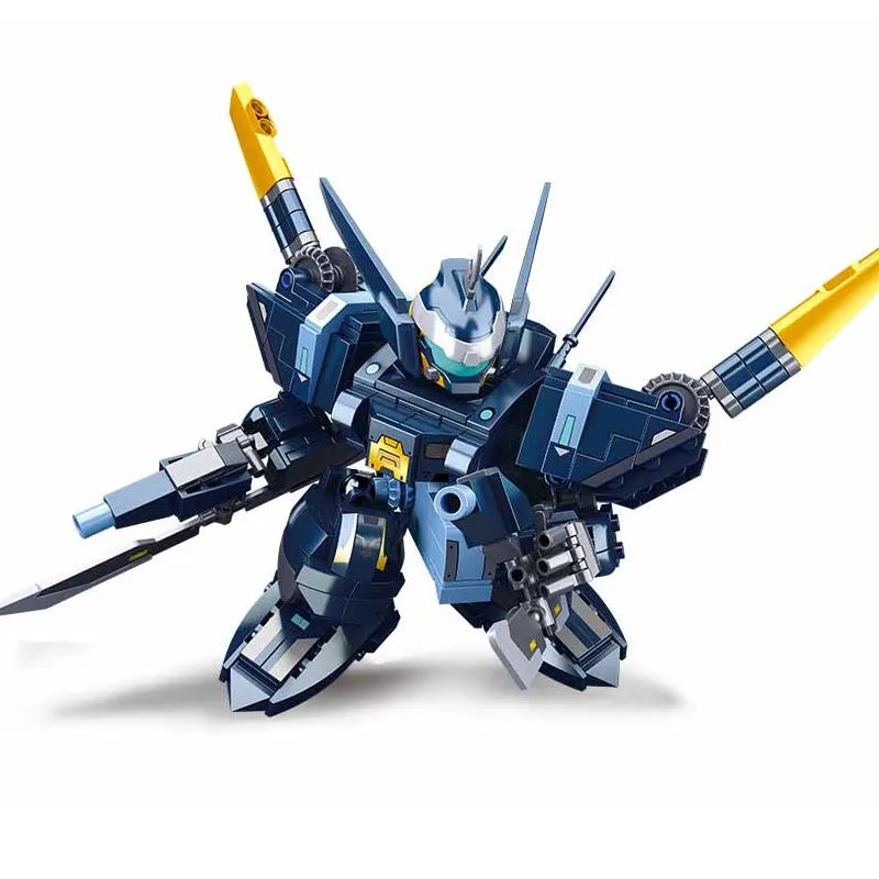 Building Blocks Movie Neutron Star Mecha Robot Warrior Bricks Toy Construction Set Toys - 1