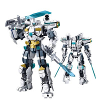 Thumbnail for Building Blocks Super Transforming Mecha Robot Warrior Bricks Toy Construction Set Toys - 1