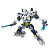 Thumbnail for Building Blocks Super Transforming Mecha Robot Warrior Bricks Toy Construction Set Toys - 2