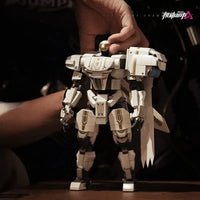 Thumbnail for Building Blocks Transformed Super Mecha Arthur Robot Warrior Bricks Toy Construction Set Toys - 10