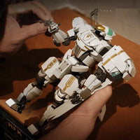 Thumbnail for Building Blocks Transformed Super Mecha Arthur Robot Warrior Bricks Toy Construction Set Toys - 11