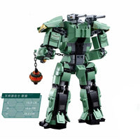 Thumbnail for Building Blocks Transforming Mecha Robot Warrior Leader Bricks Toy Construction Set Toys - 3