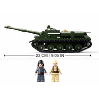 Thumbnail for Building Blocks WW2 MOC Military SU85 Tank Destroyer Bricks Toy - 4