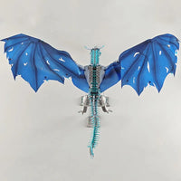 Thumbnail for Building Blocks MOC Creator Movie Game of Thrones Viserion Dragon Bricks Toy - 3