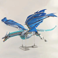 Thumbnail for Building Blocks MOC Creator Movie Game of Thrones Viserion Dragon Bricks Toy - 2