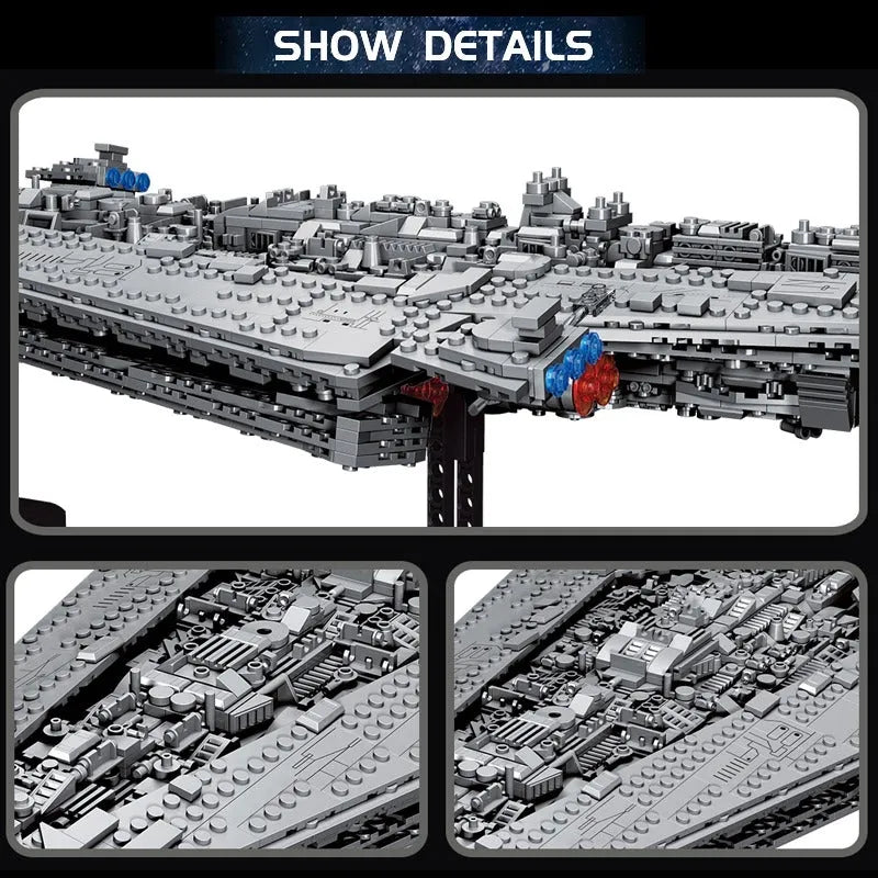 Building Blocks MOC Star Warship Super Star Destroyer Bricks Toys - 6