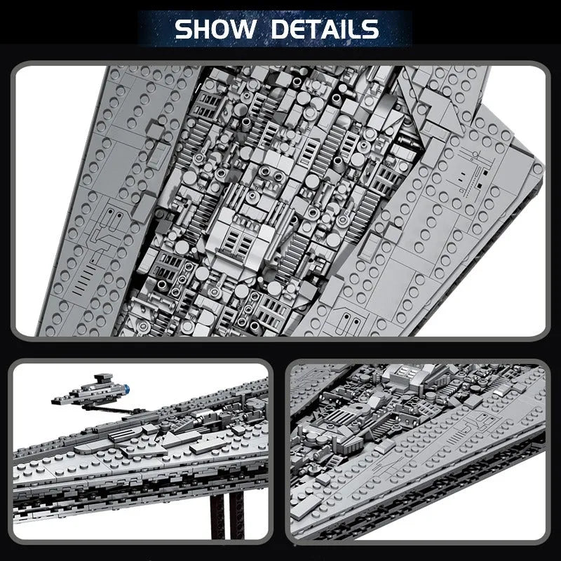 Building Blocks MOC Star Warship Super Star Destroyer Bricks Toys - 7